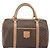 Céline Borsa a mano in tela Macadam CELINE in pelle PVC marrone e oro Auth 170409 D'oro - vista 13