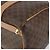 Céline Borsa a mano in tela Macadam CELINE in pelle PVC marrone e oro Auth 170409 D'oro - vista 15