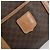 Céline Borsa a mano in tela Macadam CELINE in pelle PVC marrone e oro Auth 170409 D'oro - vista 17