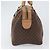 Céline Borsa a mano in tela Macadam CELINE in pelle PVC marrone e oro Auth 170409 D'oro - vista 4