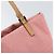 FENDI Zucchino Canvas Tote Bag Pink Silber Auth 170255 - Ansicht 18