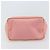 FENDI Zucchino Canvas Tote Bag Pink Silber Auth 170255 - Ansicht 5