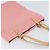 FENDI Zucchino Canvas Tote Bag Pink Silber Auth 170255 - Ansicht 6