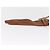 BURBERRY Handschuhe Leder Größe 7 Braun Gold Auth 149919M Golden - Ansicht 5