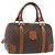 Céline Borsa a mano in tela Macadam CELINE in pelle PVC marrone oro Auth 170257 D'oro
