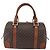 Céline Borsa a mano in tela Macadam CELINE in pelle PVC marrone oro Auth 170257 D'oro - vista 2