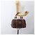 Céline Borsa a mano in tela Macadam CELINE in pelle PVC marrone oro Auth 170257 D'oro - vista 22