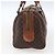 Céline Borsa a mano in tela Macadam CELINE in pelle PVC marrone oro Auth 170257 D'oro - vista 3
