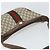 Borsa a Spalla GUCCI GG Supreme Web Sherry Line PVC Beige Rosso Auth 170320 - vista 6