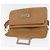 CHANEL Borsa a Spalla Choco Bar 2.55 Pelle Beige Argento CC Auth 169085 - vista 10