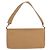 CHANEL Borsa a Spalla Choco Bar 2.55 Pelle Beige Argento CC Auth 169085 - vista 2