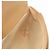 CHANEL Borsa a Spalla Choco Bar 2.55 Pelle Beige Argento CC Auth 169085 - vista 22