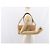 CHANEL Borsa a Spalla Choco Bar 2.55 Pelle Beige Argento CC Auth 169085 - vista 25
