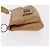 CHANEL Borsa a Spalla Choco Bar 2.55 Pelle Beige Argento CC Auth 169085 - vista 4
