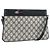Borsa a Spalla Gucci GG Supreme Sherry Line PVC Blu Navy Oro 904 02 035 Auth gh1666 D'oro