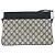 Borsa a Spalla Gucci GG Supreme Sherry Line PVC Blu Navy Oro 904 02 035 Auth gh1666 D'oro - vista 2