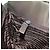 PRADA Borsa a mano in nylon verde argento Auth 170503 - vista 20