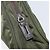 PRADA Borsa a mano in nylon verde argento Auth 170503 - vista 22