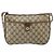 Borsa Sherry Line GG Supreme Web di GUCCI in PVC beige e oro 89 02 077 Auth ka2041 D'oro - vista 13
