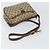 Borsa Sherry Line GG Supreme Web di GUCCI in PVC beige e oro 89 02 077 Auth ka2041 D'oro - vista 7