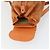 Zaino in suede Gucci Bamboo arancione oro Auth 169373 D'oro - vista 10
