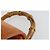 Zaino in suede Gucci Bamboo arancione oro Auth 169373 D'oro - vista 14
