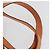 Zaino in suede Gucci Bamboo arancione oro Auth 169373 D'oro - vista 15