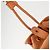 Zaino in suede Gucci Bamboo arancione oro Auth 169373 D'oro - vista 20