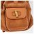 Zaino in suede Gucci Bamboo arancione oro Auth 169373 D'oro - vista 26