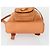 Zaino in suede Gucci Bamboo arancione oro Auth 169373 D'oro - vista 5