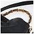 Borsa a Spalla in Pelle Gucci Bamboo 2way Nera Oro 001 1577 Auth 167922 Nero D'oro - vista 14
