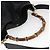 Borsa a Spalla in Pelle Gucci Bamboo 2way Nera Oro 001 1577 Auth 167922 Nero D'oro - vista 7