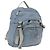 PRADA Backpack Nylon Light Blue Silver Auth 165621 Silvery