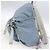 PRADA Backpack Nylon Light Blue Silver Auth 165621 Silvery - view 4