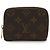 Zippy Münzbörse Monogram Louis Vuitton Braun