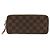 Runder Langer Geldbeutel Clemence Damier Louis Vuitton Fuschia Damier ebene