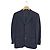 Fendi Navy Blue Wool Suit Jacket