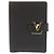 Billetera bi-fold de cuero Taurillon Noir Louis Vuitton Negro