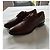 Hugo Boss Scarpe Oxford in pelle marrone BOSS - vista 9