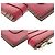 Bulgari Billetera Bifold de Cuero Serpenti de Bvlgari Rosa Roja - vista 3