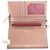 Bulgari Billetera Bifold de Cuero Serpenti de Bvlgari Rosa Roja - vista 4