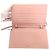 Borsa a spalla in pelle rosa Gucci Swing 368231 - vista 8