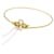 Bracelet en or jaune 18K Rose de Mer d'Hermès Doré  - vue 1