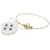 Bracelet en or jaune 18K Rose de Mer d'Hermès Doré  - vue 6