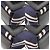 Everyday Balenciaga Navy Cabas Tote Tasche Schwarz Weiß Marineblau - Ansicht 5