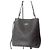 Borsa a mano Coach Small Town in pelle marrone scuro
