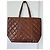 Borsa tote XL Vanessa Bruno in pelle trapuntata marrone - vista 3