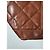 Borsa tote XL Vanessa Bruno in pelle trapuntata marrone - vista 6