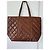 Borsa tote XL Vanessa Bruno in pelle trapuntata marrone - vista 7