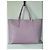 Bolso tote Roberto Cavalli de cuero texturizado lavanda Rosa Púrpura - vista 11